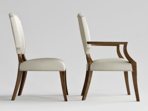 bernhard soho luxe arm chair Modelo 3D