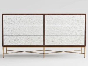 komoda bernhardt adagio Model 3D