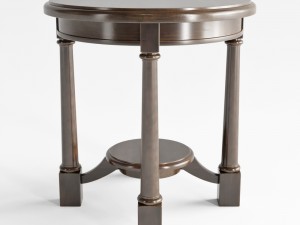 bernhardt round side table 3D Model