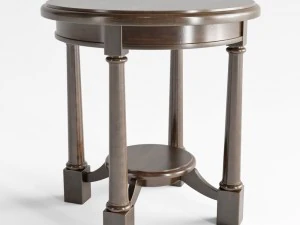 bernhardt round side table 3D Model