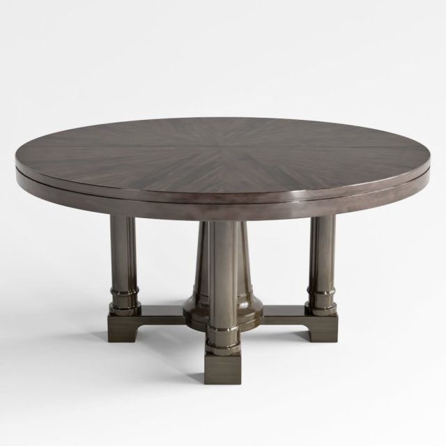 bernhardt sutton house round dining table top and bas 3D Model .c4d .max .obj .3ds .fbx .stl .blend 