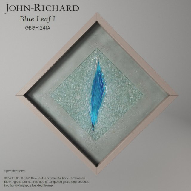 blue leaf ii Modelo 3D .c4d .max .obj .3ds .fbx .stl .blend 