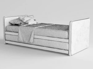 bonaldo centodue bed 3D Model