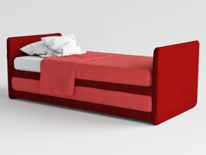 bonaldo centodue bed Model 3D