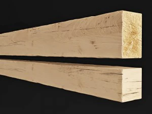 wooden decorative element 3D Model