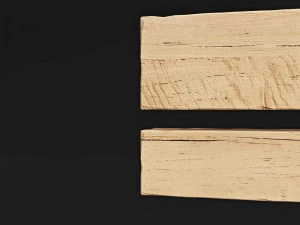 wooden decorative element 3D Model