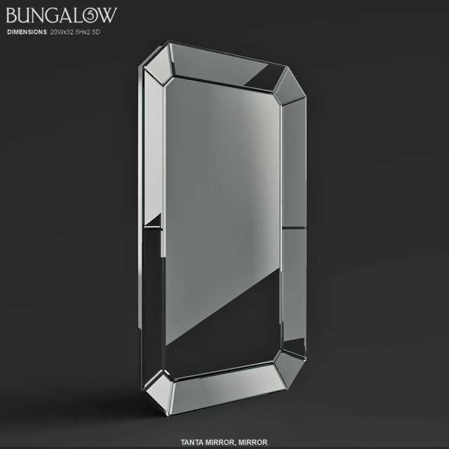 bungal 5 w tanta mirror tna670-79 3D Model .c4d .max .obj .3ds .fbx .stl .blend 