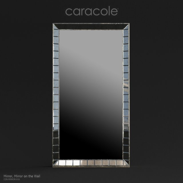 caracole classic mirror on the wall 3D 모델 .c4d .max .obj .3ds .fbx .stl .blend 