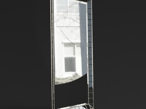 caracole classic mirror on the wall 3D 모델