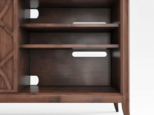 century furniture wilshire entertainment console 3D Model