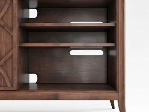 muebles del siglo consola de entretenimiento wilshire Modelo 3D