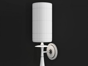 circa lighting drunmore single sconce Modelo 3D