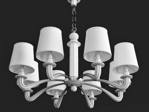 circa lighting tuileries chandelier aerin 3D Model