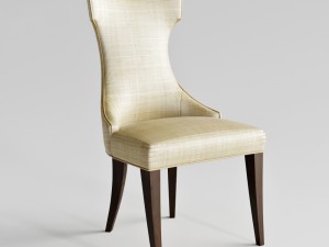 councill furniture elise side chair Modèle 3D
