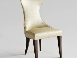 councill furniture elise side chair 3D Model