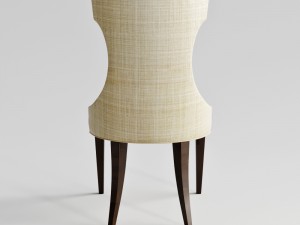 councill furniture elise side chair Modèle 3D