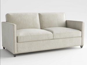 crate and barrel dryden full sleeper sofa 3D Model