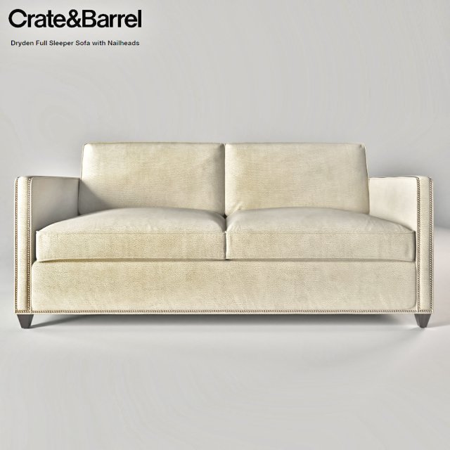 Crate and barrel full sleeper sofa hotsell