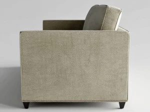 crate and barrel dryden full sleeper sofa 3D Model