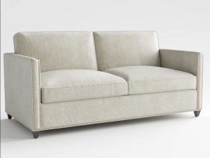 crate and barrel dryden full sleeper sofa Model 3D