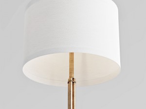 bassett mirror company linley floor lamp Model 3D