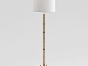 bassett mirror company linley floor lamp Model 3D
