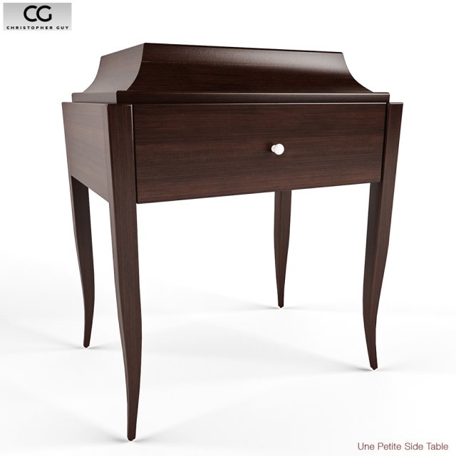 cristopher guy nightstand 76 0191 Modèle 3D .c4d .max .obj .3ds .fbx .stl .blend 