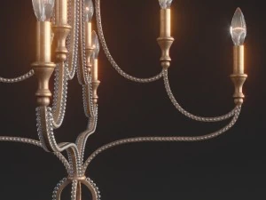 crystorama garland collection luster 3D Model