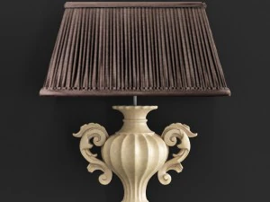 arandela deco de frança Modelo 3D