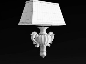 deco de france sconce Model 3D