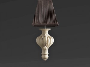 deco de france sconce Model 3D