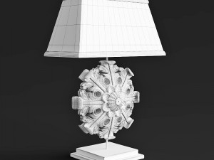 deco de france table lamp Modello 3D