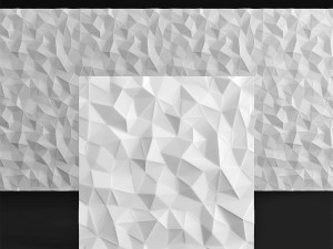 3d panel deco line modern 3D Model