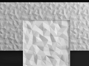 3d panel deco line modern 3D मॉडल