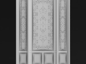door classic anzory 3D Model