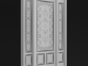 door classic anzory 3D Model