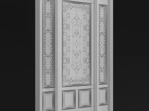 door classic anzory 3D Model