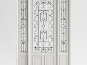 door classic anzory 3D Model