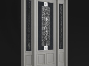 door classic anzory 3D Model