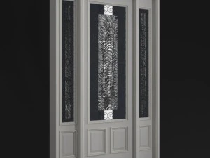 door classic anzory 3D Model