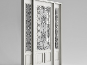 door classic anzory 3D Model