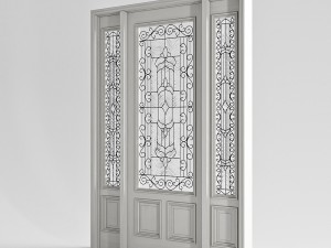 door classic anzory 3D Model