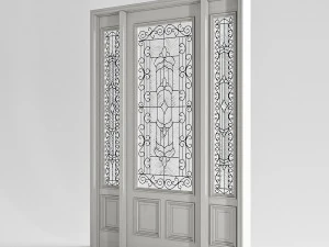 door classic anzory 3D Model