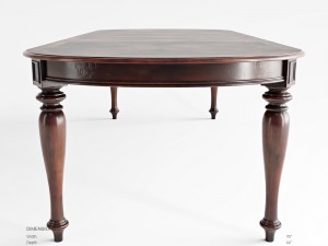 hooker furniture dining room leesburg leg table Modèle 3D