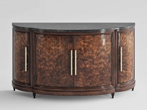 hooker furniture dining room skyline server 3D Model