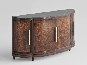 hooker furniture dining room skyline server Modello 3D