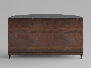 hooker furniture dining room skyline server Modello 3D