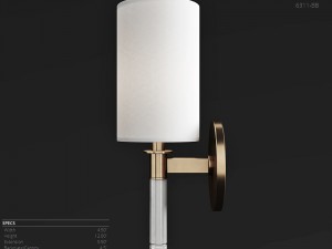 hudson valley wylie-6311-bb Modèle 3D
