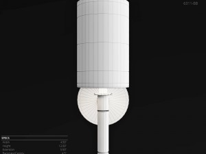 hudson valley wylie-6311-bb Modèle 3D