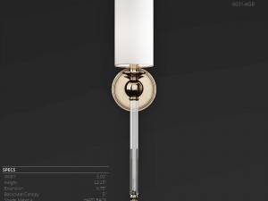 hudson valley gordon 6031-agb 3D 모델